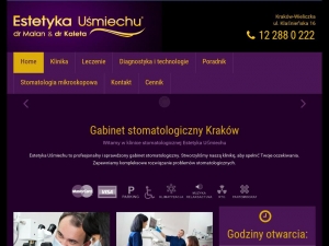 Kompleksowe usługi dentystyczne w Krakowie